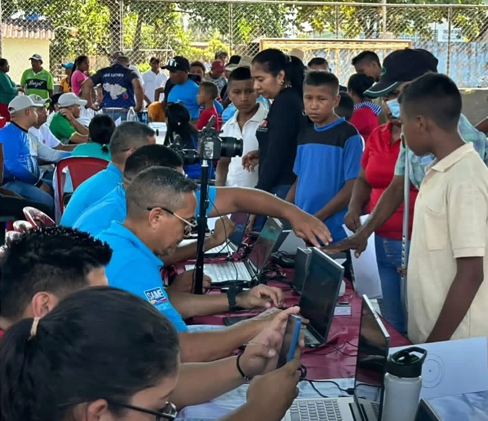 ‎Despliegan jornada especial de cedulación para comunidades indígenas en el municipio Achaguas