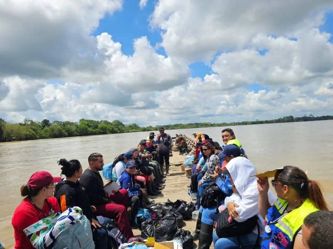 Gobierno Municipal de Páez ofrece balance de atención ante crecida del río Arauca en La Victoria