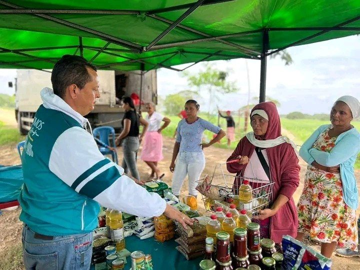 Feria del Campo Soberano y Bodega Móvil atendieron a 1.500 familias en Muñoz