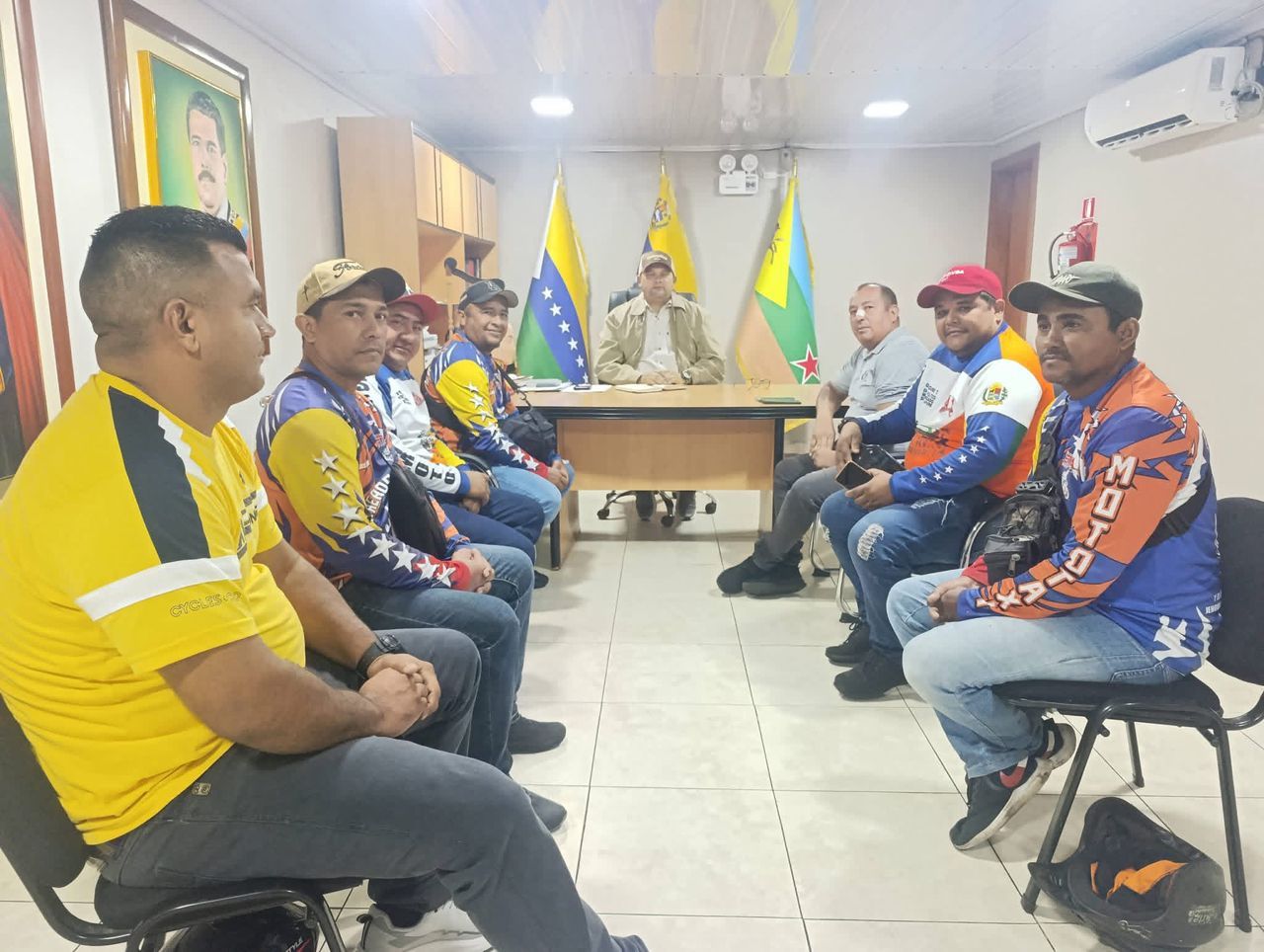 Alcaldía de Biruaca y el Sindicato SETRA consolidan alianza estratégica para fortalecer y organizar al sector motorizado