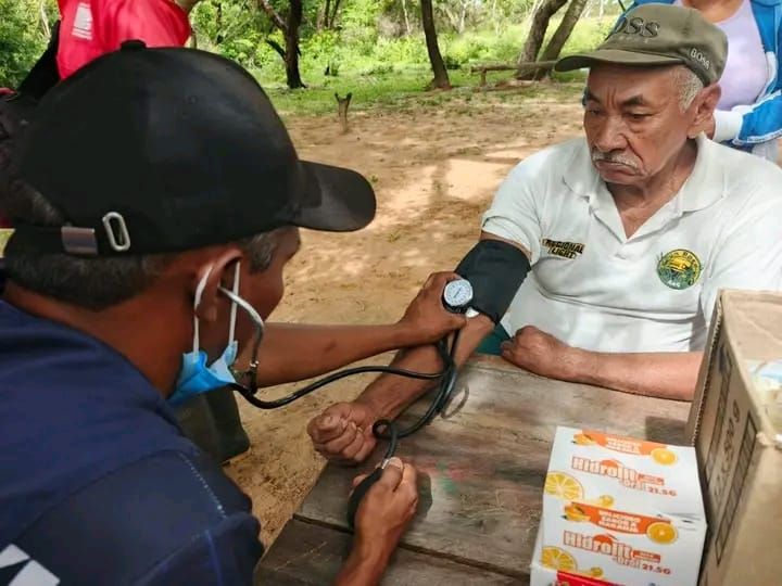 Operativo médico y social abordo a 14 comunidades originarias de difícil acceso en el eje Capanaparo 