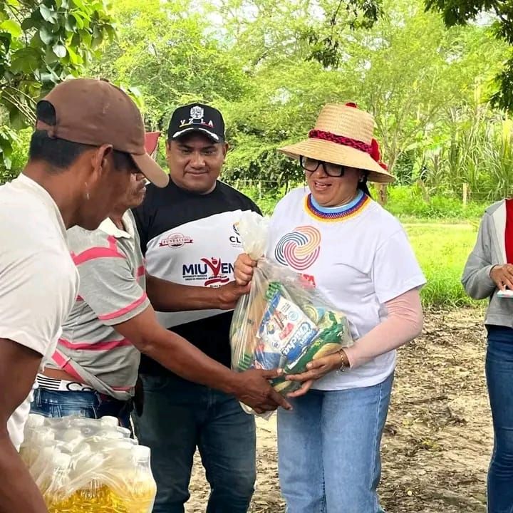 Despliegue terrritorial en el municipio muñoz garantiza soberania alimentaria a comunidades indigenas  