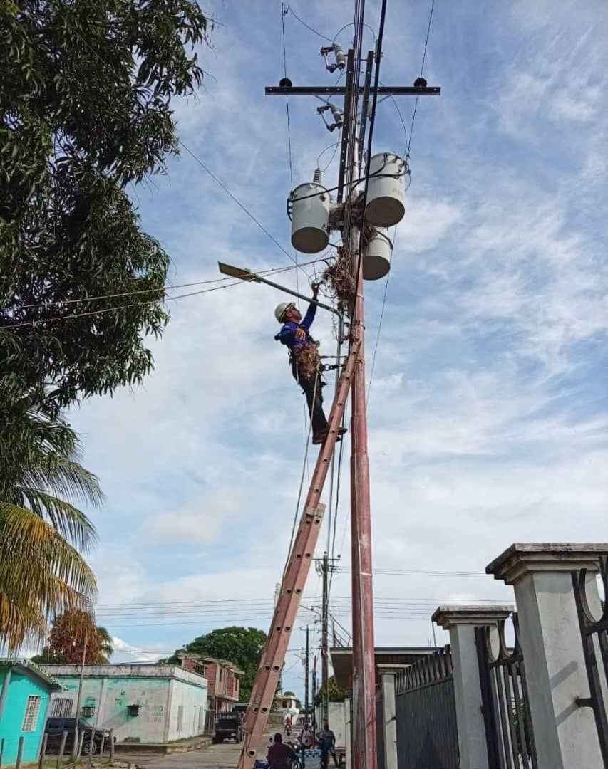 Avanza el plan de iluminación pública en la parroquia Cunaviche del municipio Pedro Camejo