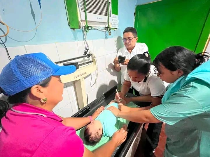 Atención gestacional y pediátrica llegó a la parroquia San Vicente en Muñoz